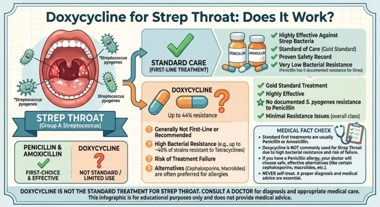 Doxycycline for Strep Throat